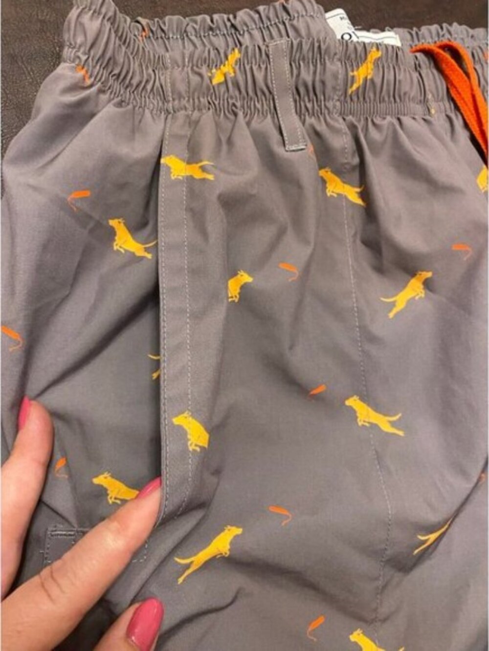 Dock Dog Graphite Swim Trunk Size‎ Medium